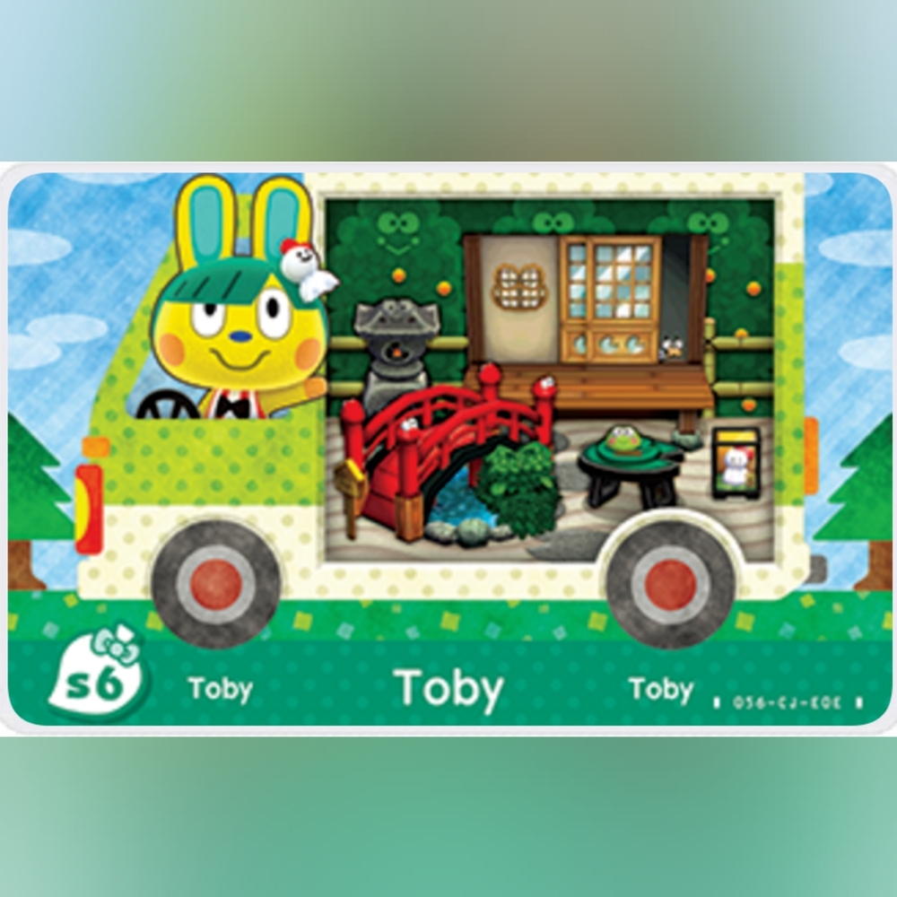 Toby Amiibo Card